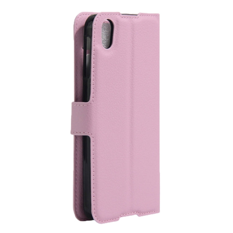 For BlackBerry DTEK50 & Alcatel Idol 4 Litchi Texture Horizontal Flip Leather Case with Magnetic Buckle & Holder & Card Slots & Wallet