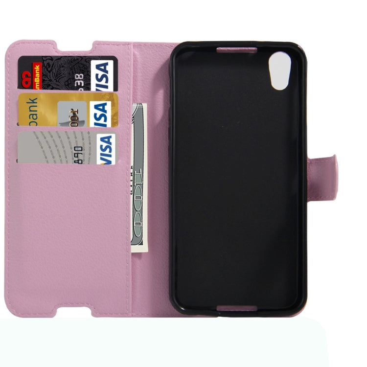 For BlackBerry DTEK50 & Alcatel Idol 4 Litchi Texture Horizontal Flip Leather Case with Magnetic Buckle & Holder & Card Slots & Wallet