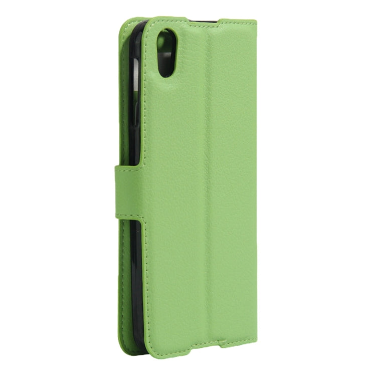 For BlackBerry DTEK50 & Alcatel Idol 4 Litchi Texture Horizontal Flip Leather Case with Magnetic Buckle & Holder & Card Slots & Wallet