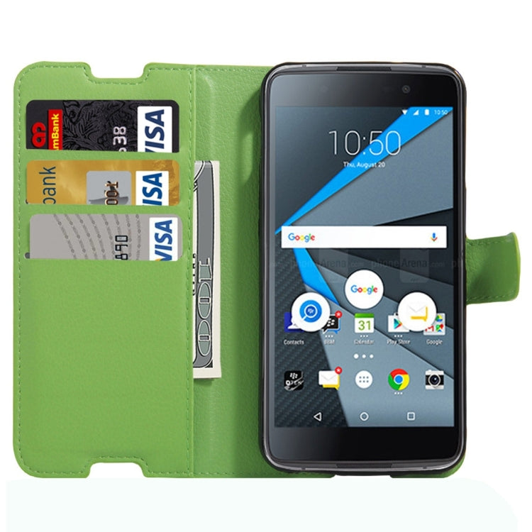For BlackBerry DTEK50 & Alcatel Idol 4 Litchi Texture Horizontal Flip Leather Case with Magnetic Buckle & Holder & Card Slots & Wallet