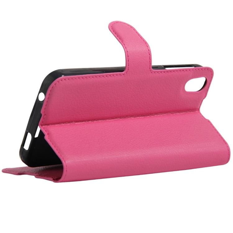 For BlackBerry DTEK50 & Alcatel Idol 4 Litchi Texture Horizontal Flip Leather Case with Magnetic Buckle & Holder & Card Slots & Wallet