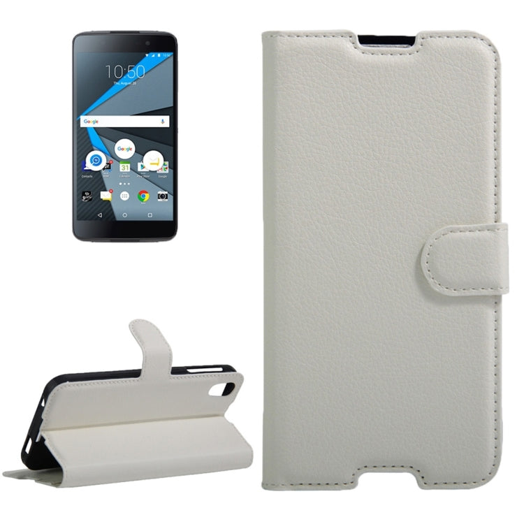 For BlackBerry DTEK50 & Alcatel Idol 4 Litchi Texture Horizontal Flip Leather Case with Magnetic Buckle & Holder & Card Slots & Wallet