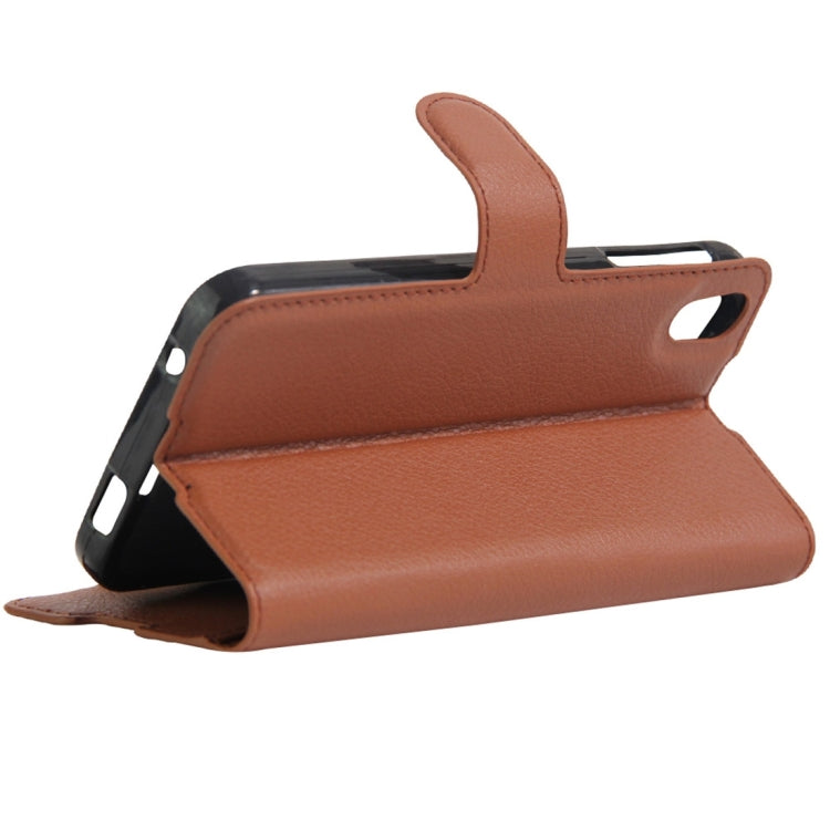 For BlackBerry DTEK50 & Alcatel Idol 4 Litchi Texture Horizontal Flip Leather Case with Magnetic Buckle & Holder & Card Slots & Wallet