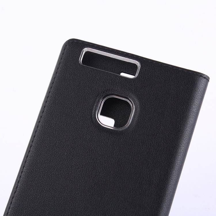For Huawei  P9 Horizontal Flip Leather Case with Smart Window