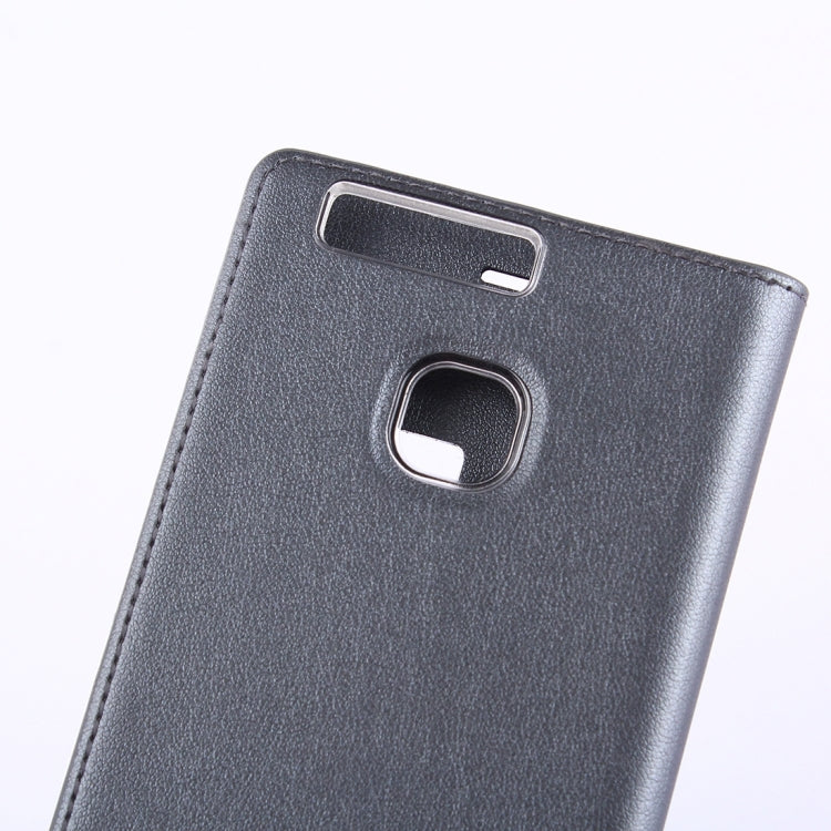 For Huawei  P9 Horizontal Flip Leather Case with Smart Window