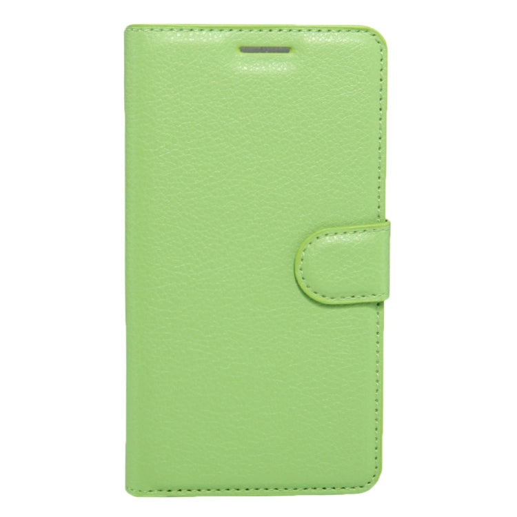 For DOOGEE X3 Litchi Texture Horizontal Flip Leather Case with Magnetic Buckle & Holder & Card Slots & Wallet