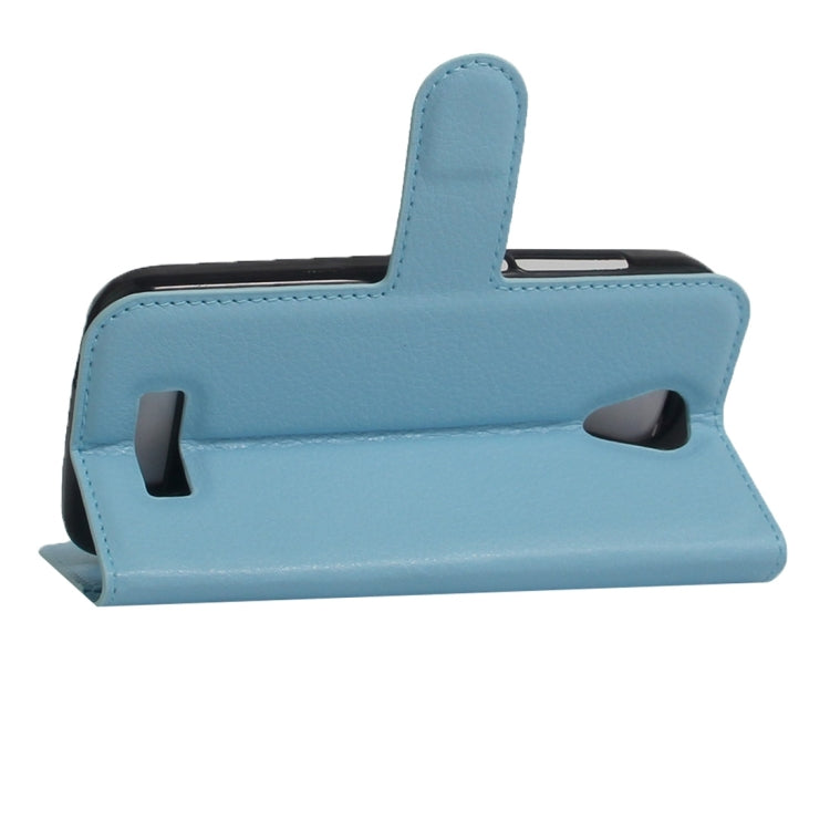 For DOOGEE X3 Litchi Texture Horizontal Flip Leather Case with Magnetic Buckle & Holder & Card Slots & Wallet