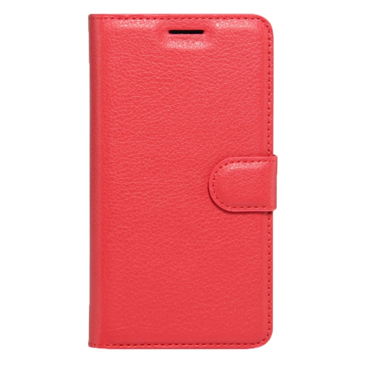 For DOOGEE X3 Litchi Texture Horizontal Flip Leather Case with Magnetic Buckle & Holder & Card Slots & Wallet