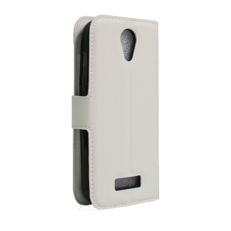 For DOOGEE X3 Litchi Texture Horizontal Flip Leather Case with Magnetic Buckle & Holder & Card Slots & Wallet