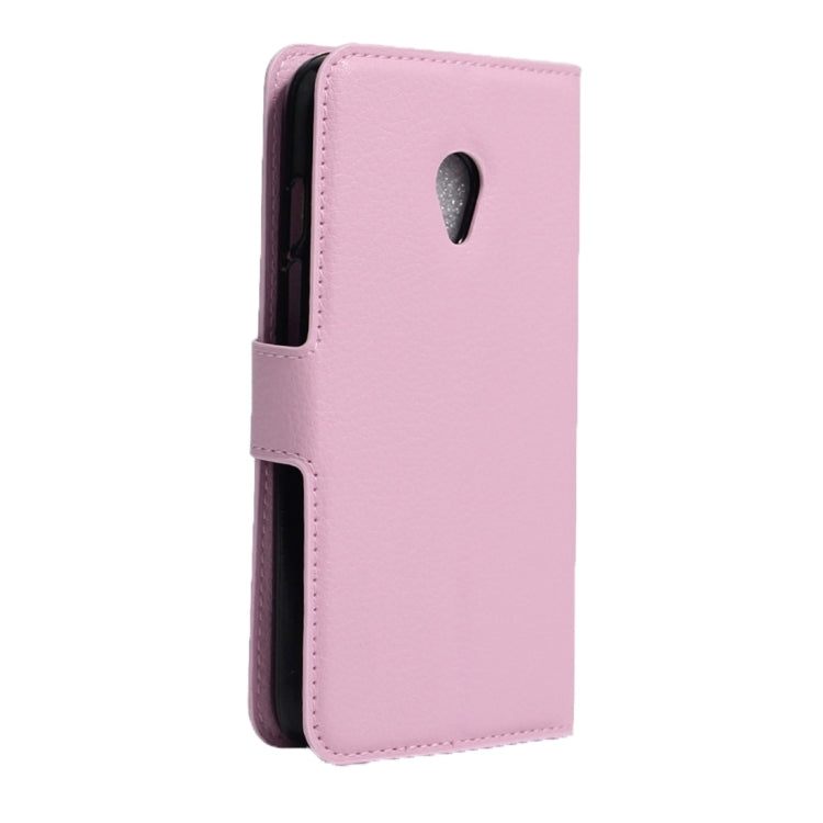 For Vodafone Smart Turbo 7 Litchi Texture Horizontal Flip Leather Case with Magnetic Buckle & Holder & Card Slots & Wallet
