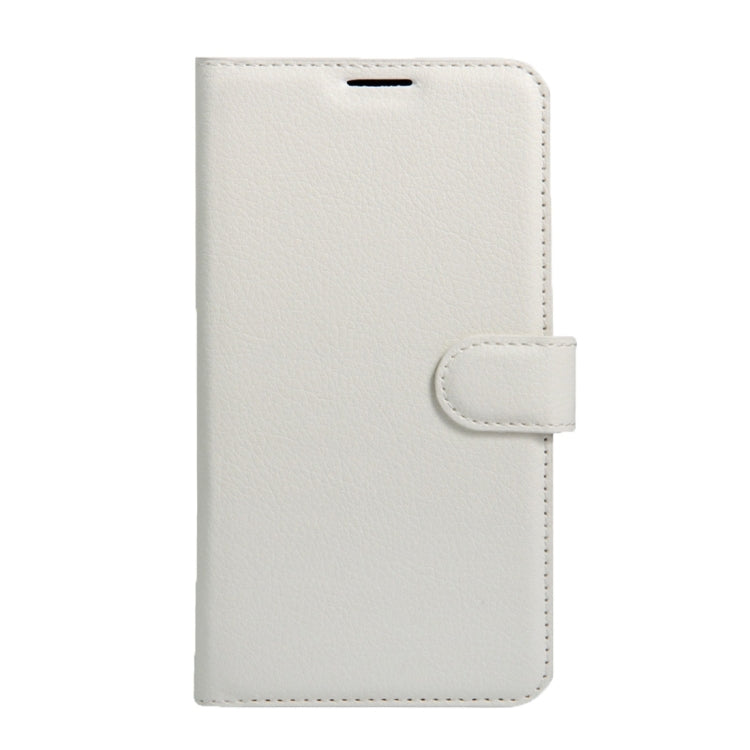 For Vodafone Smart Turbo 7 Litchi Texture Horizontal Flip Leather Case with Magnetic Buckle & Holder & Card Slots & Wallet