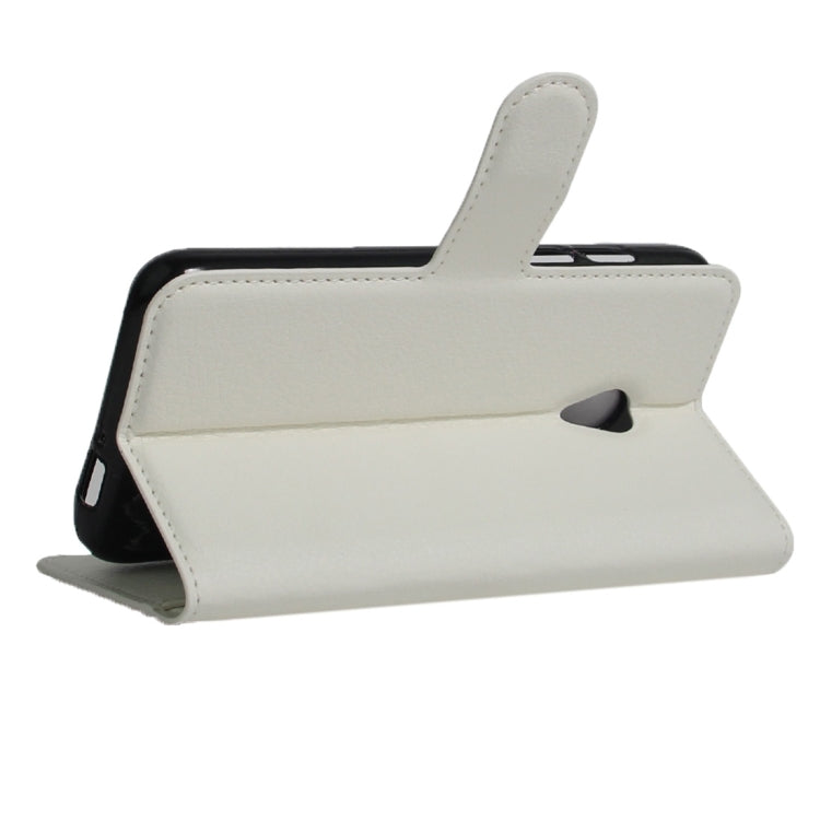 For Vodafone Smart Turbo 7 Litchi Texture Horizontal Flip Leather Case with Magnetic Buckle & Holder & Card Slots & Wallet