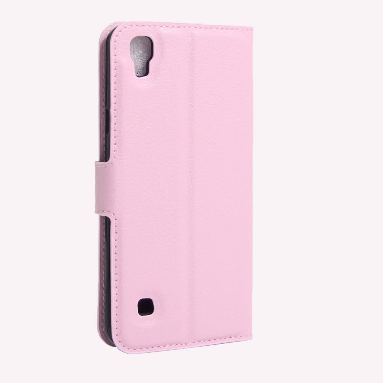 For LG X Skin / X Style Litchi Texture Horizontal Flip Leather Case with Magnetic Buckle & Holder & Card Slots & Wallet