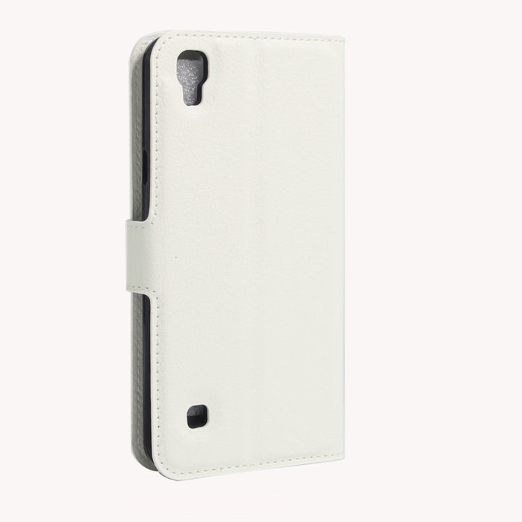 For LG X Skin / X Style Litchi Texture Horizontal Flip Leather Case with Magnetic Buckle & Holder & Card Slots & Wallet