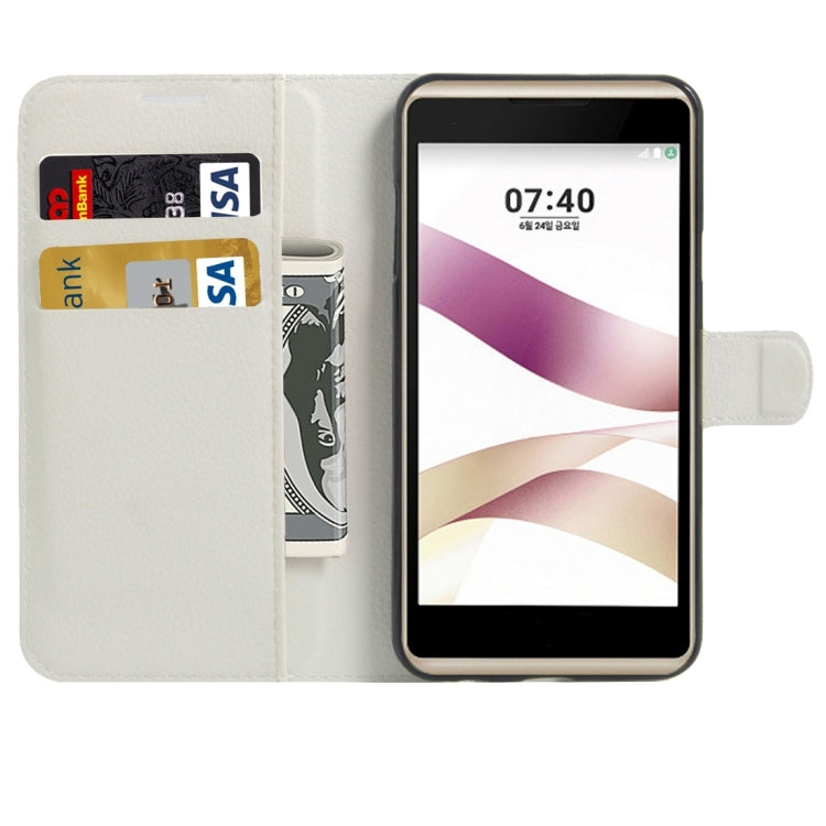 For LG X Skin / X Style Litchi Texture Horizontal Flip Leather Case with Magnetic Buckle & Holder & Card Slots & Wallet