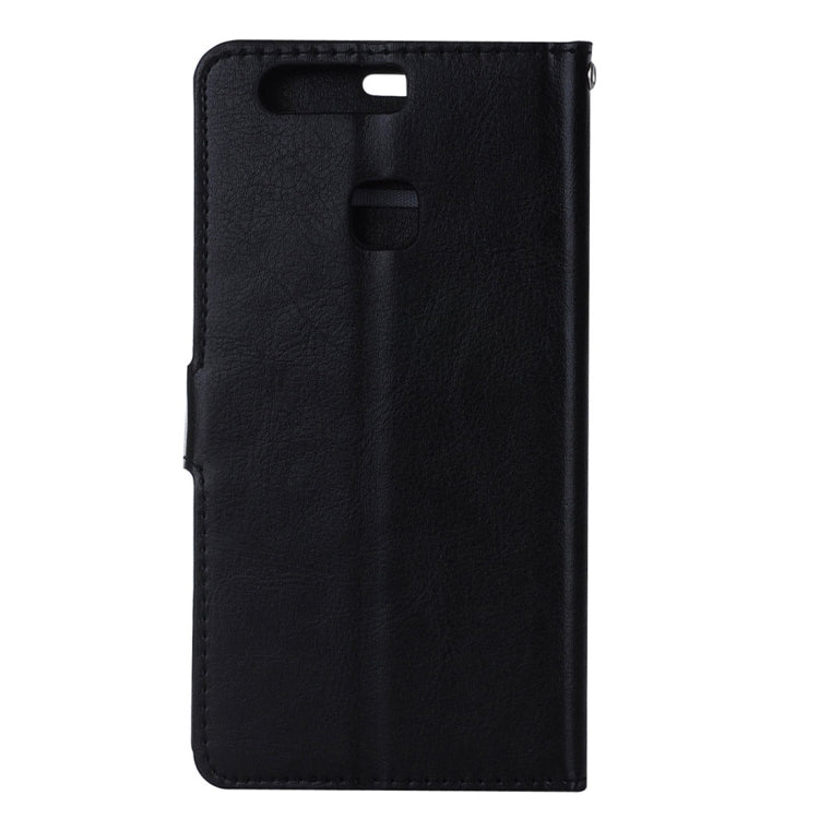 For Huawei P9 Plus Crazy Horse Texture Horizontal Flip PU Leather Protective Case with Holder & Card Slots & Wallet & Photo Frame