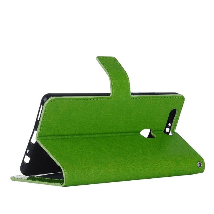 For Huawei P9 Plus Crazy Horse Texture Horizontal Flip PU Leather Protective Case with Holder & Card Slots & Wallet & Photo Frame