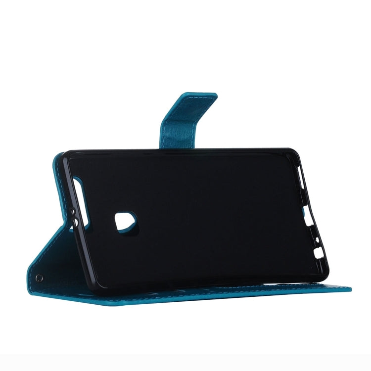 For Huawei P9 Plus Crazy Horse Texture Horizontal Flip PU Leather Protective Case with Holder & Card Slots & Wallet & Photo Frame