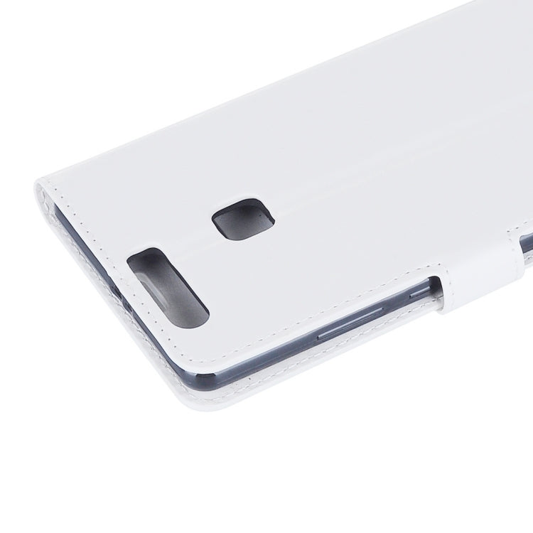 For Huawei P9 Plus Crazy Horse Texture Horizontal Flip PU Leather Protective Case with Holder & Card Slots & Wallet & Photo Frame