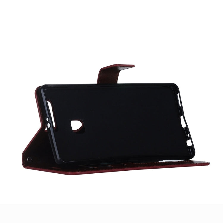 For Huawei P9 Plus Crazy Horse Texture Horizontal Flip PU Leather Protective Case with Holder & Card Slots & Wallet & Photo Frame