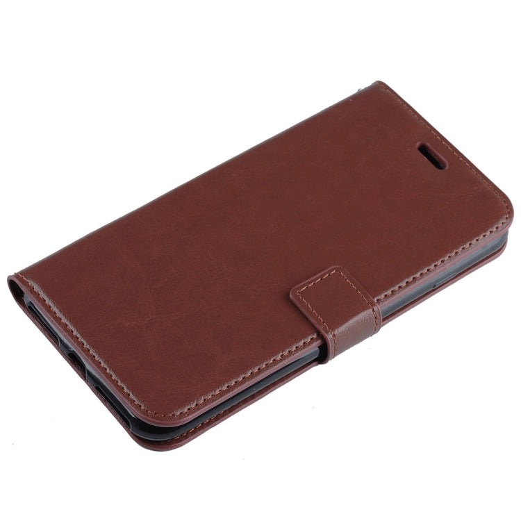 For Huawei P9 Plus Crazy Horse Texture Horizontal Flip PU Leather Protective Case with Holder & Card Slots & Wallet & Photo Frame