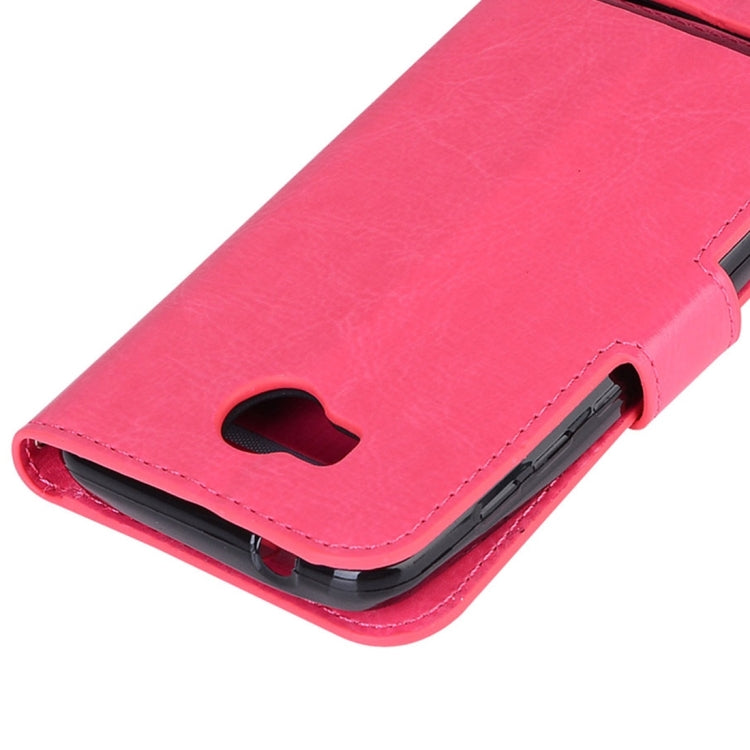 For Huawei Y3 II Crazy Horse Texture Horizontal Flip PU Leather Protective Case with Holder & Card Slots & Wallet & Photo Frame