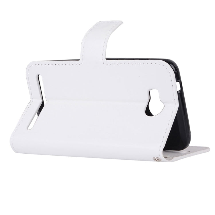 For Huawei Y3 II Crazy Horse Texture Horizontal Flip PU Leather Protective Case with Holder & Card Slots & Wallet & Photo Frame