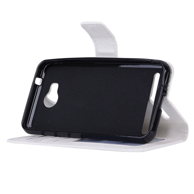 For Huawei Y3 II Crazy Horse Texture Horizontal Flip PU Leather Protective Case with Holder & Card Slots & Wallet & Photo Frame