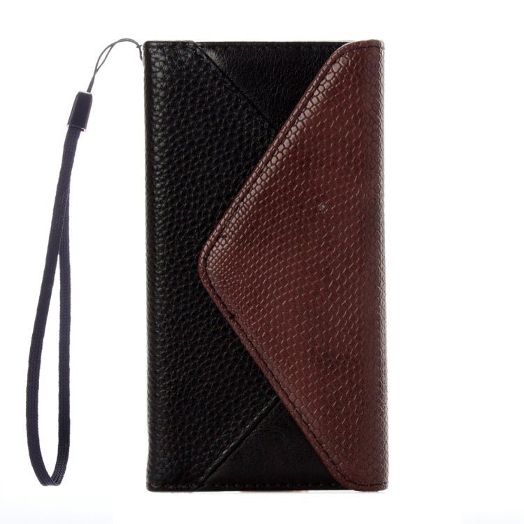 For Huawei  P9 Envelope Style Litchi Texture Horizontal Flip Leather Case with Magnetic Buckle & Holder & Card Slots & Photo frame & Wallet