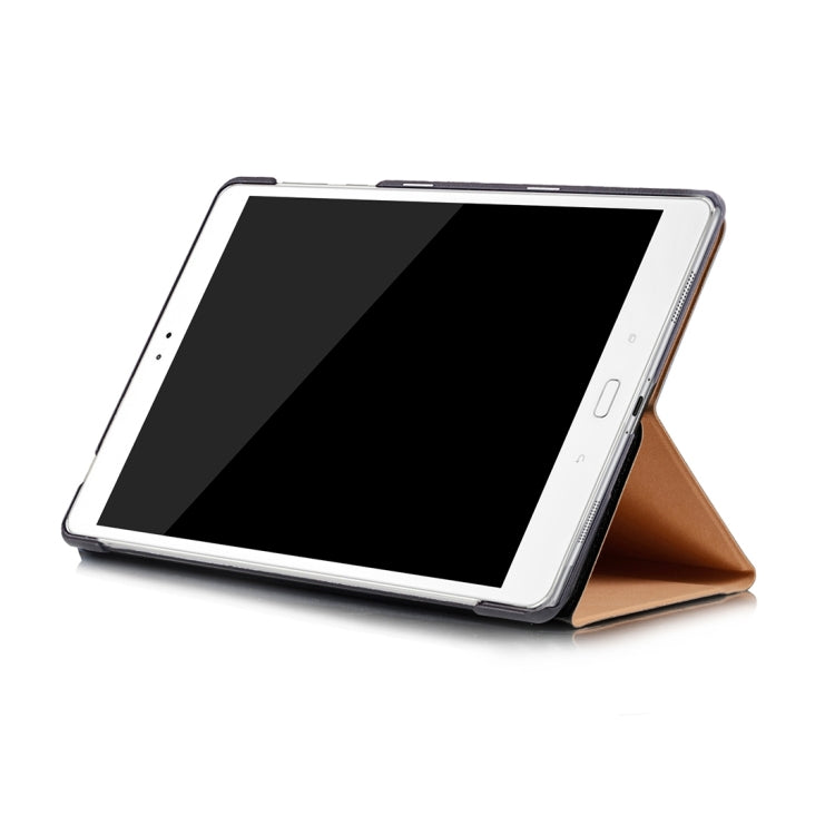For ASUS Zenpad 3S Z500M Stone Texture Horizontal Flip Leather Case with 2-folding Holder & Sleep / Wake-up Function