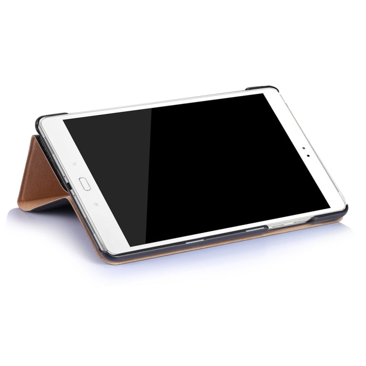For ASUS Zenpad 3S Z500M Stone Texture Horizontal Flip Leather Case with 2-folding Holder & Sleep / Wake-up Function