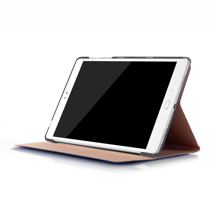 For ASUS Zenpad 3S Z500M Stone Texture Horizontal Flip Leather Case with 2-folding Holder & Sleep / Wake-up Function