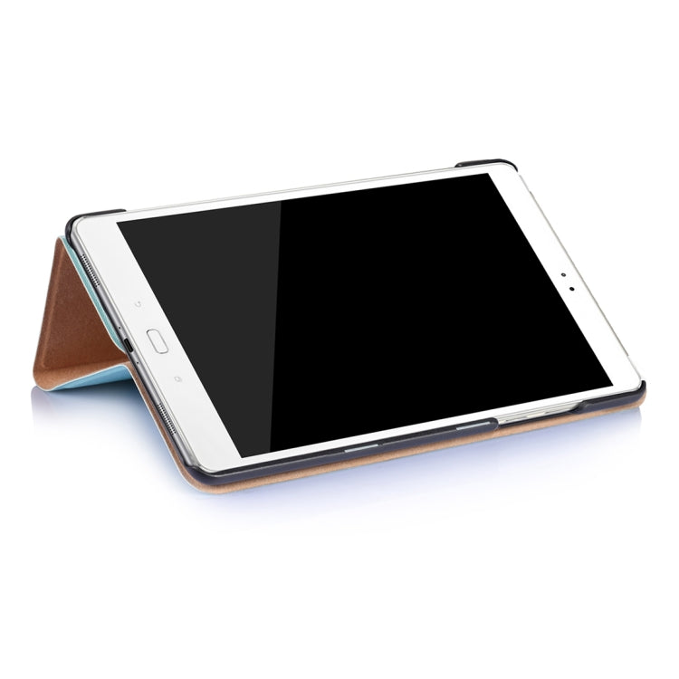 For ASUS Zenpad 3S Z500M Stone Texture Horizontal Flip Leather Case with 2-folding Holder & Sleep / Wake-up Function