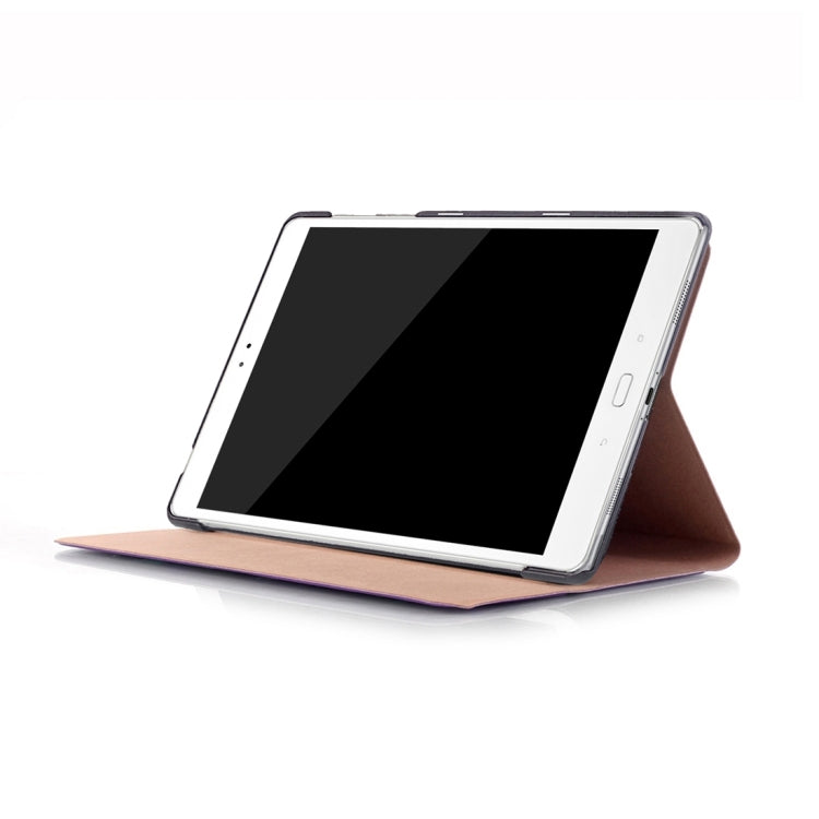 For ASUS Zenpad 3S Z500M Stone Texture Horizontal Flip Leather Case with 2-folding Holder & Sleep / Wake-up Function