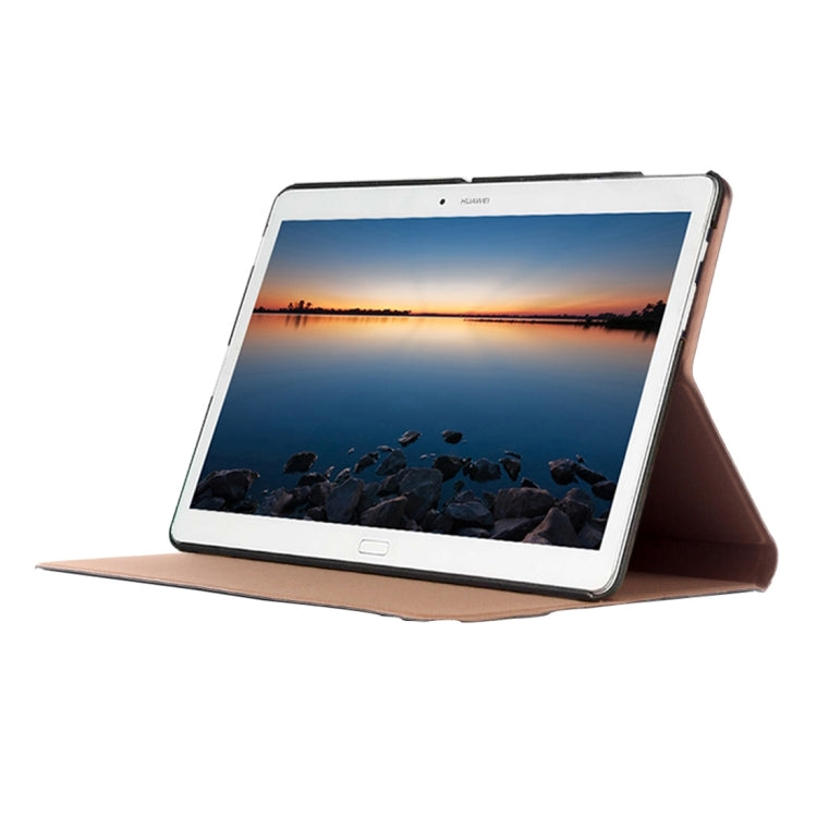 For Huawei  MediaPad M2 A01W/L Stone Texture Horizontal Flip Leather Case with Holder