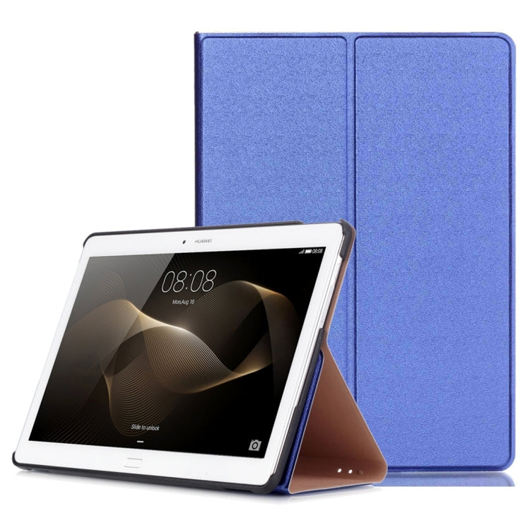 For Huawei  MediaPad M2 A01W/L Stone Texture Horizontal Flip Leather Case with Holder