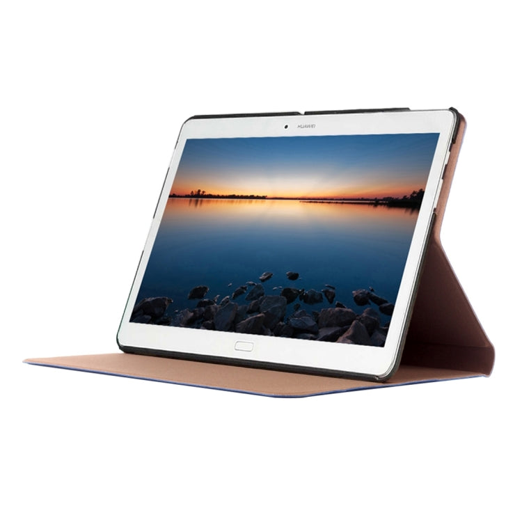 For Huawei  MediaPad M2 A01W/L Stone Texture Horizontal Flip Leather Case with Holder