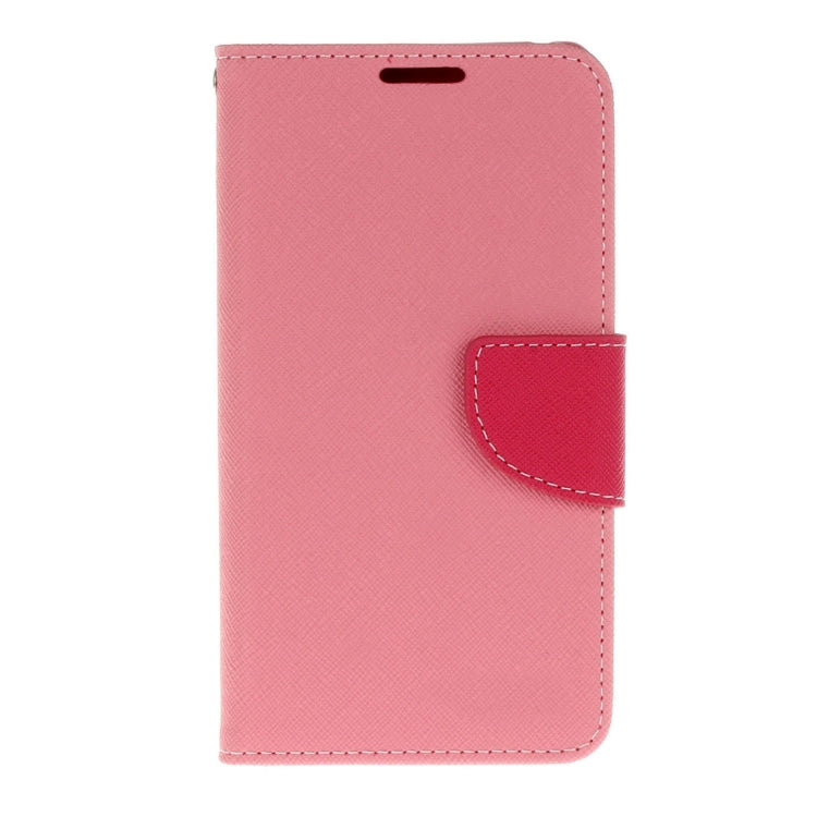 For Sony Xperia C6 Ultra Cross Texture Horizontal Flip Leather Case with Magnetic Buckle & Holder & Card Slots & Wallet