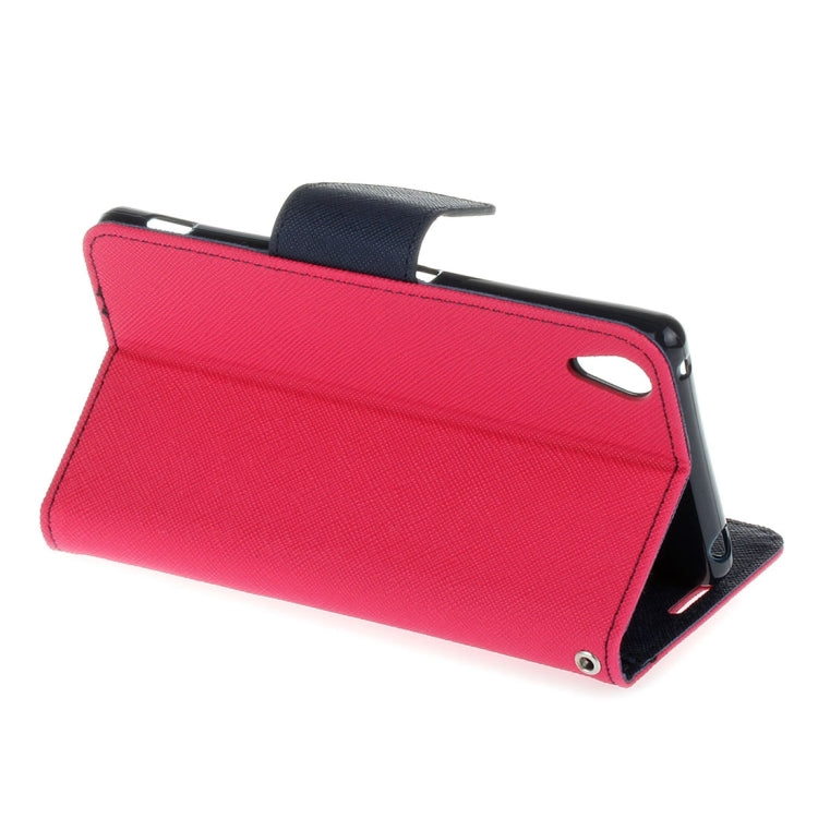 For Sony Xperia C6 Ultra Cross Texture Horizontal Flip Leather Case with Magnetic Buckle & Holder & Card Slots & Wallet