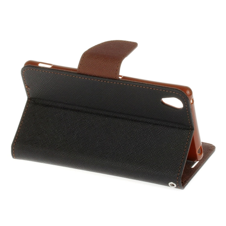 For Sony Xperia C6 Ultra Cross Texture Horizontal Flip Leather Case with Magnetic Buckle & Holder & Card Slots & Wallet