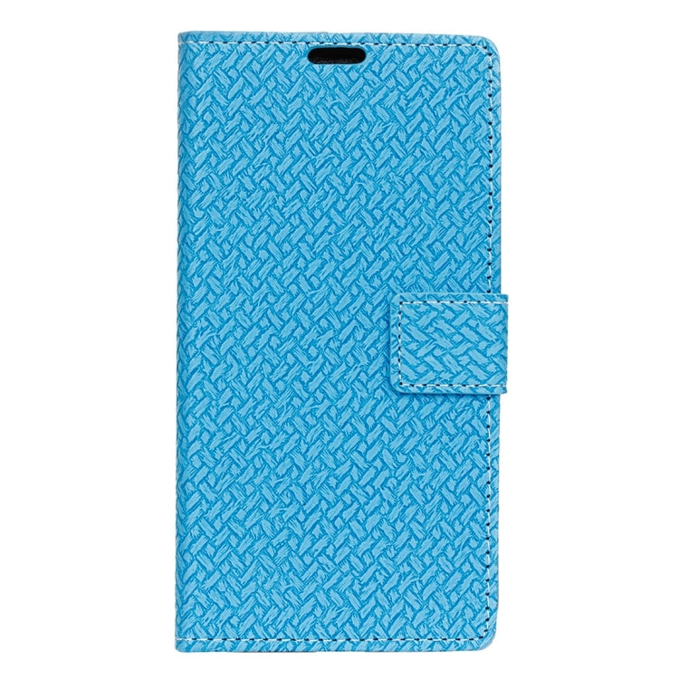 For Motorola Moto Z Weaving Texture Horizontal Flip PU Leather Case with Magnetic Buckle & Holder & Card Slots & Wallet & Photo Frame