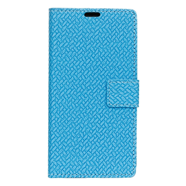 For Lenovo ZUK Z2 Weaving Texture Horizontal Flip PU Leather Case with Magnetic Buckle & Holder & Card Slots & Wallet & Photo Frame