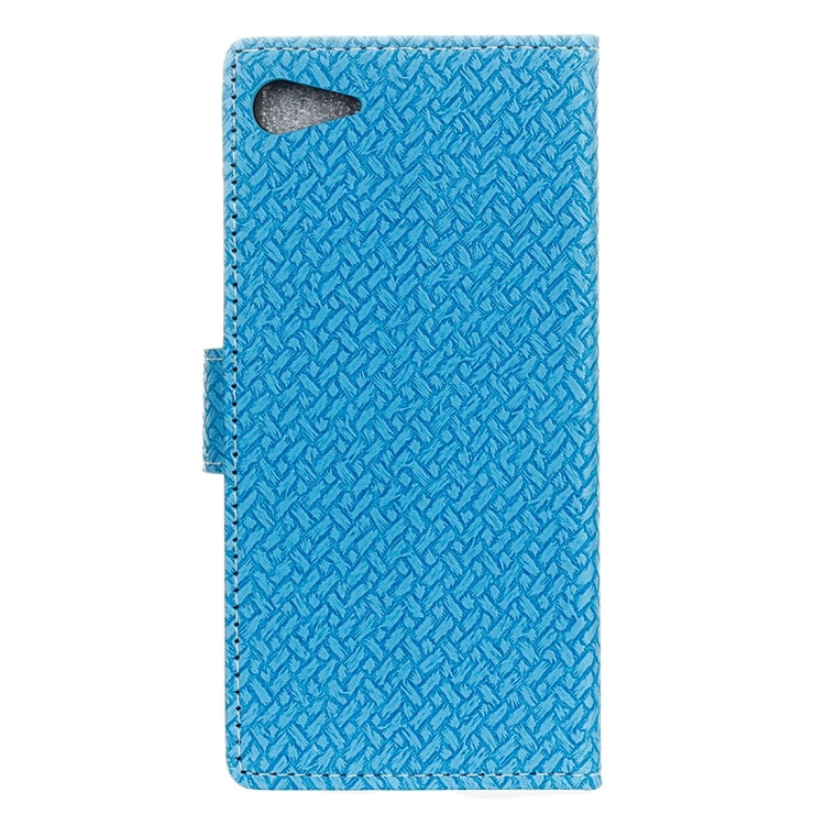 For Lenovo ZUK Z2 Weaving Texture Horizontal Flip PU Leather Case with Magnetic Buckle & Holder & Card Slots & Wallet & Photo Frame