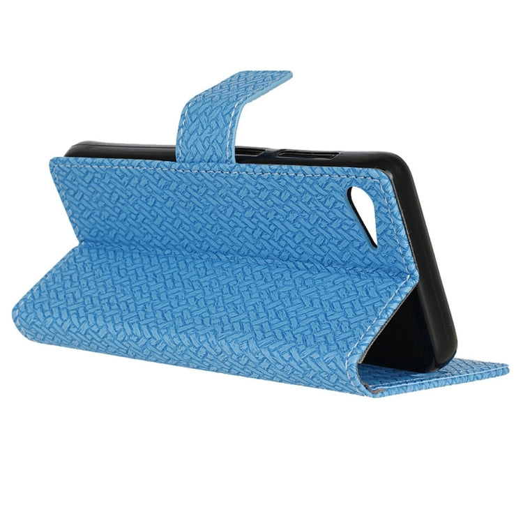 For Lenovo ZUK Z2 Weaving Texture Horizontal Flip PU Leather Case with Magnetic Buckle & Holder & Card Slots & Wallet & Photo Frame