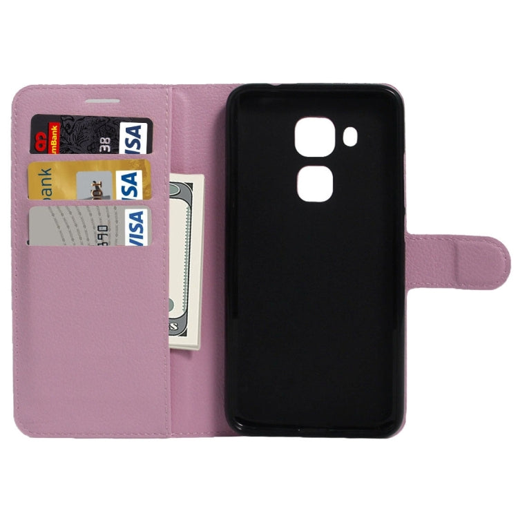 For Huawei nova Plus Litchi Texture Horizontal Flip Leather Case with Holder & Card Slots & Wallet