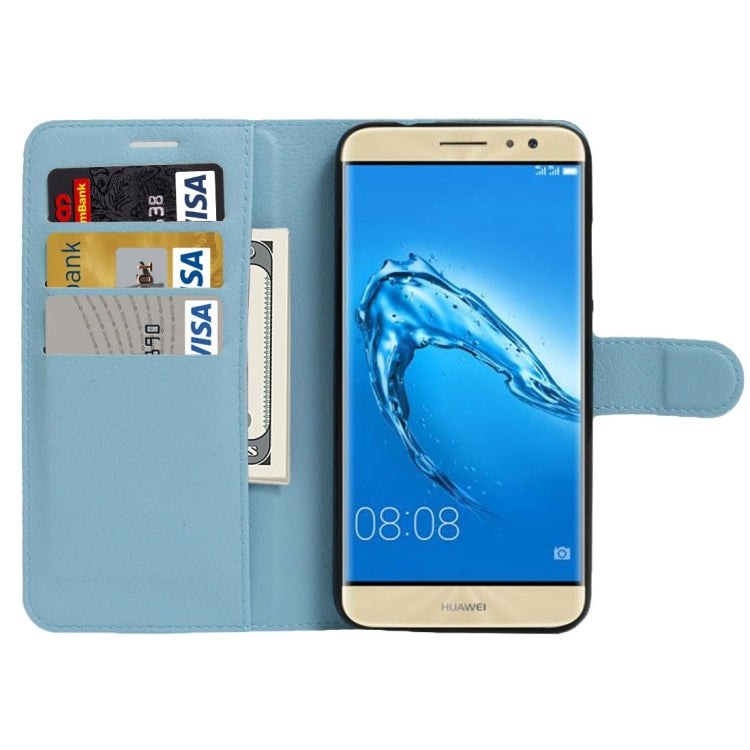 For Huawei nova Plus Litchi Texture Horizontal Flip Leather Case with Holder & Card Slots & Wallet