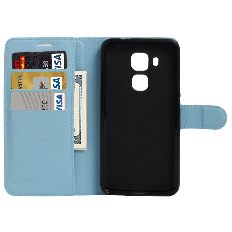 For Huawei nova Plus Litchi Texture Horizontal Flip Leather Case with Holder & Card Slots & Wallet