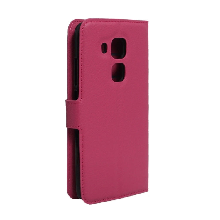 For Huawei nova Plus Litchi Texture Horizontal Flip Leather Case with Holder & Card Slots & Wallet