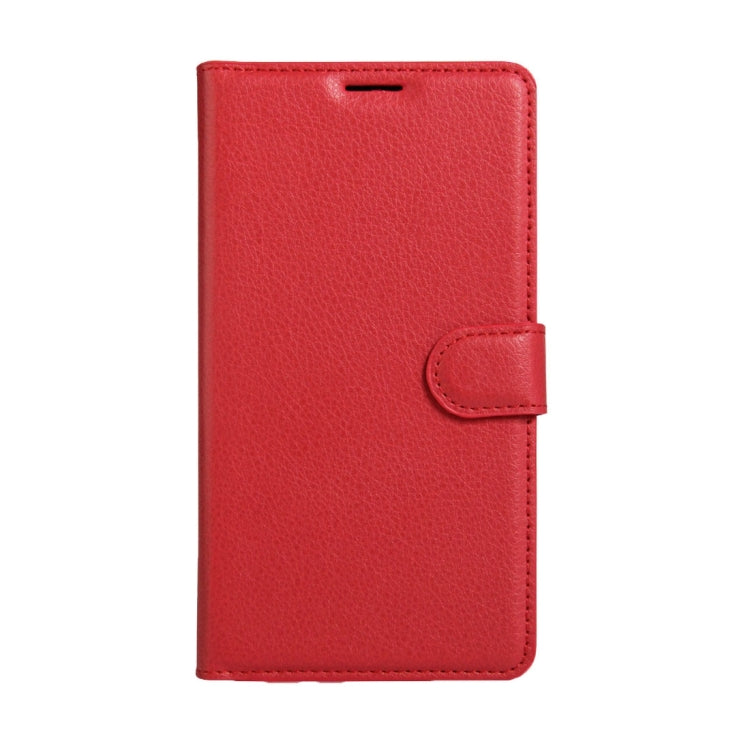 For Huawei nova Plus Litchi Texture Horizontal Flip Leather Case with Holder & Card Slots & Wallet