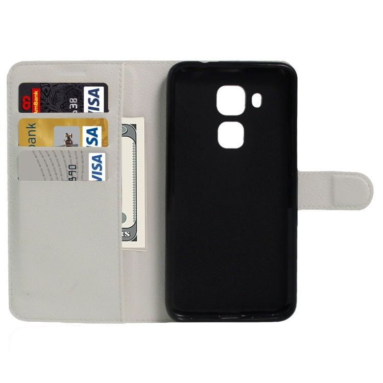 For Huawei nova Plus Litchi Texture Horizontal Flip Leather Case with Holder & Card Slots & Wallet